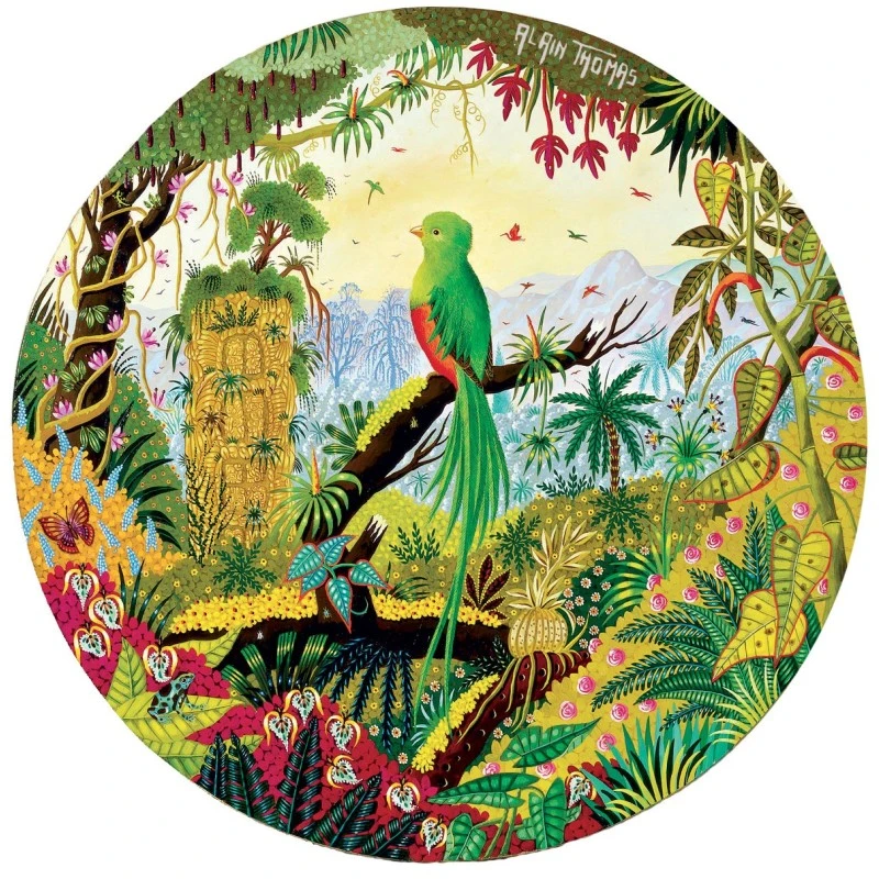 Puzzle 250 Pièces - Quetzal Resplendissant, Alain Thomas 3 Puzzle 250 Pièces - Quetzal Resplendissant, Alain Thomas