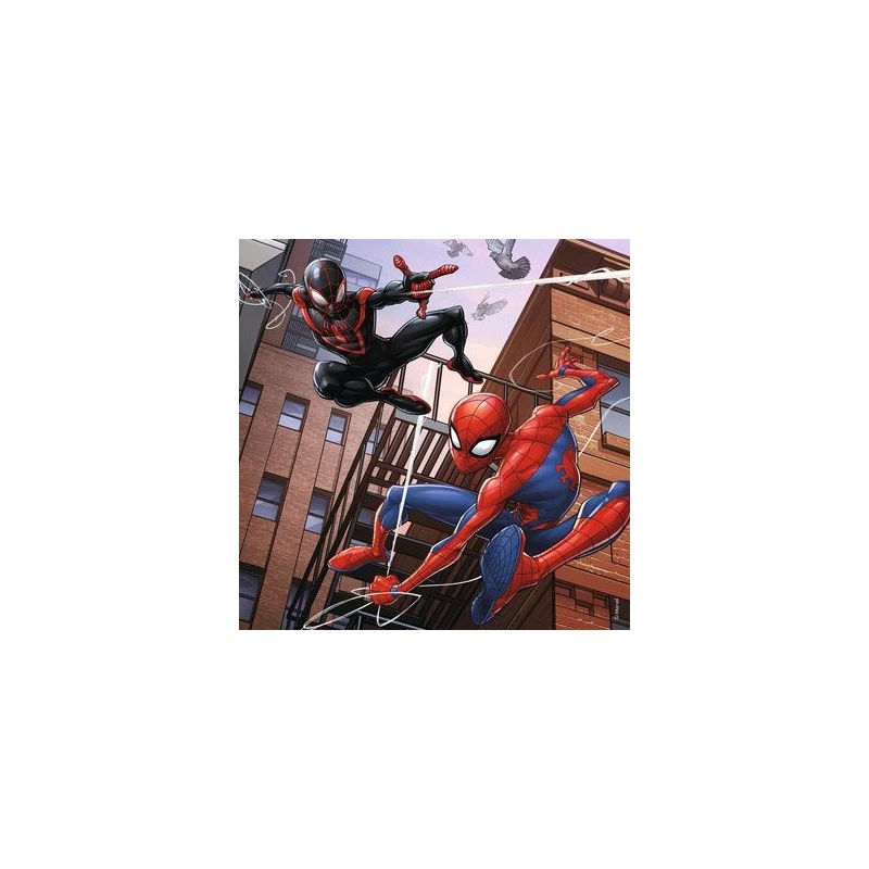 Puzzle 3 X 49 Pièces - Spiderman En Action 5 Puzzle 3 X 49 Pièces - Spiderman En Action – Image 3