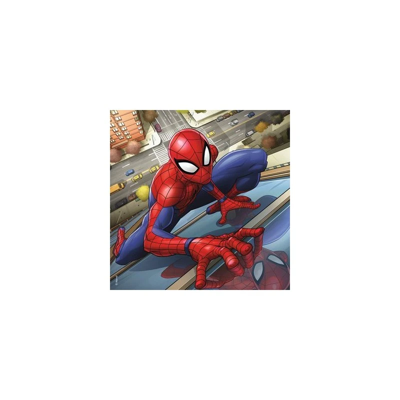Puzzle 3 X 49 Pièces - Spiderman En Action 6 Puzzle 3 X 49 Pièces - Spiderman En Action – Image 4