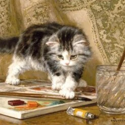 Puzzle 30 Pièces - L'Artiste, Ronner-Knip