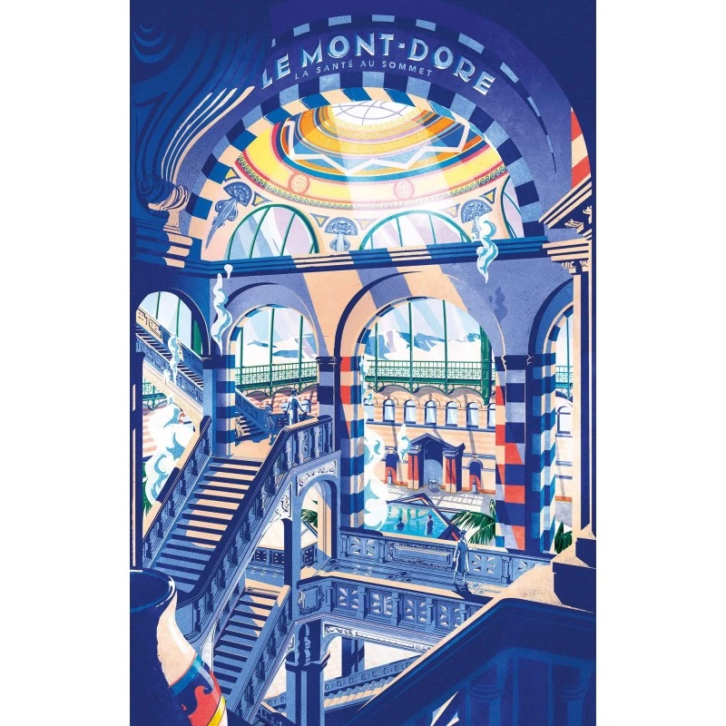 Puzzle 300 Pièces - Le Mont-Dore, Benoit Aupoix 3 Puzzle 300 Pièces - Le Mont-Dore, Benoit Aupoix