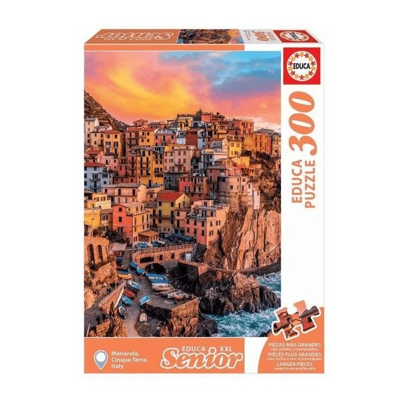 Puzzle 300 Pièces XXL - Manarola, Cinque Terre, Italie 4 Puzzle 300 Pièces XXL - Manarola, Cinque Terre, Italie – Image 2