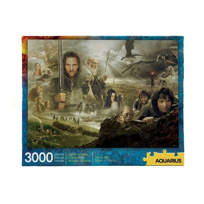 Puzzle 3000 Pièces - Seigneur Des Anneaux Saga Collector 3 Puzzle 3000 Pièces - Seigneur Des Anneaux Saga Collector
