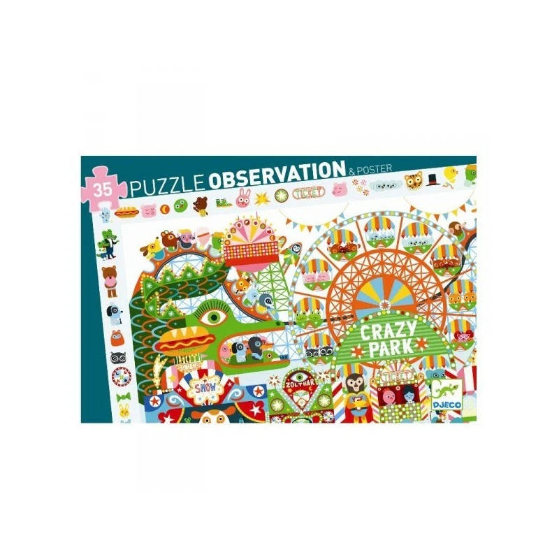 Puzzle 35 Pièces - Crazy Park 3 Puzzle 35 Pièces - Crazy Park