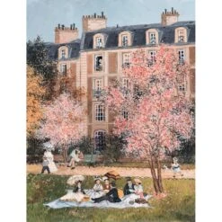 Puzzle 350 Pièces - L'Apres Midi Au Parc Monceau Delacroix