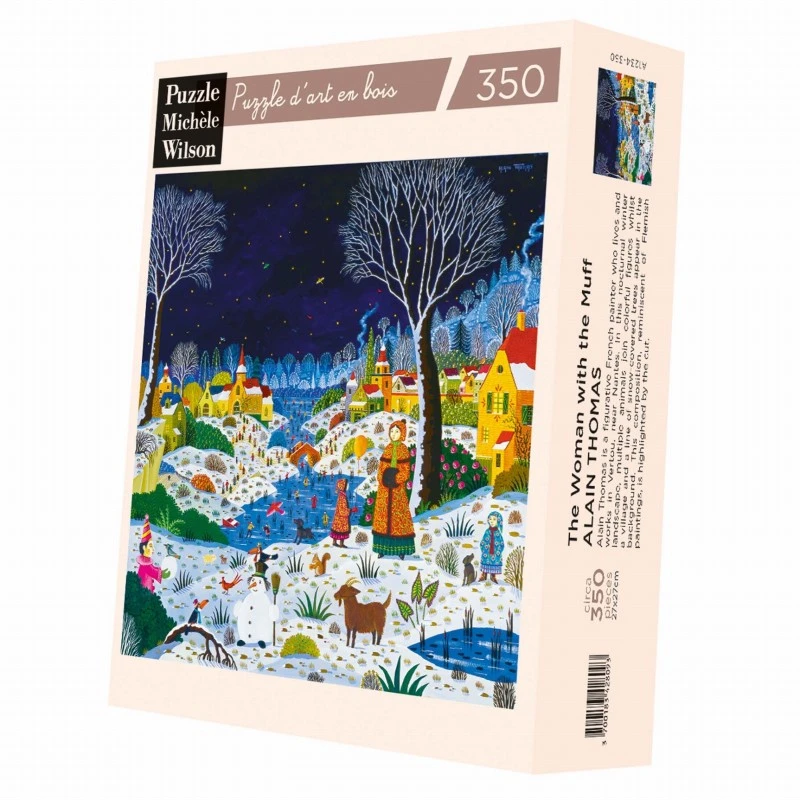Puzzle 350 Pièces - La Femme Au ManchonThomas 4 Puzzle 350 Pièces - La Femme Au ManchonThomas – Image 2