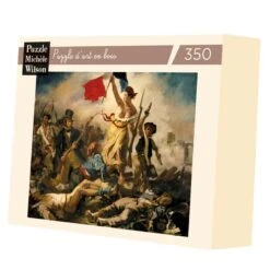 Puzzle 350 Pièces - La Liberté Guidant Le Peuple, Delacroix