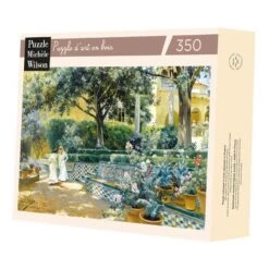 Puzzle 350 Pièces - Les Jardins De L'Alcazar, Rodriguez -Variantes Boutique puzzle 350 pieces les jardins de l alcazar rodriguez 1