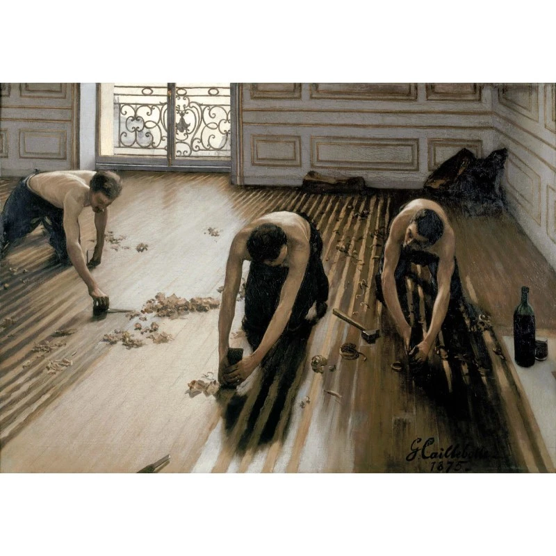 Puzzle 350 Pièces - Les Raboteurs De Parquet Gustave Caillebotte 3 Puzzle 350 Pièces - Les Raboteurs De Parquet Gustave Caillebotte