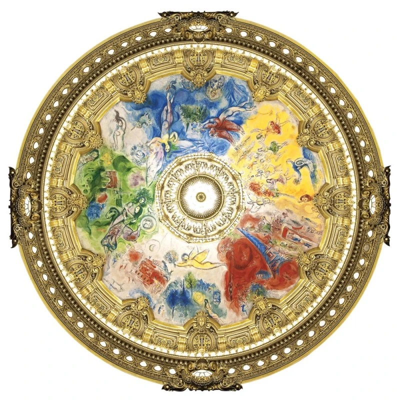 Puzzle 350 Pièces - Plafond De L'Opera De Paris, Chagall 3 Puzzle 350 Pièces - Plafond De L'Opera De Paris, Chagall