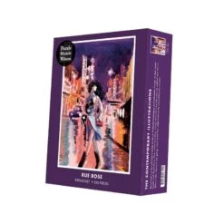 Puzzle 350 Pièces - Rue Rose, Kerascoët -Variantes Boutique puzzle 350 pieces rue rose kerascoet 1