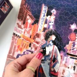 Puzzle 350 Pièces - Rue Rose, Kerascoët -Variantes Boutique puzzle 350 pieces rue rose kerascoet 2