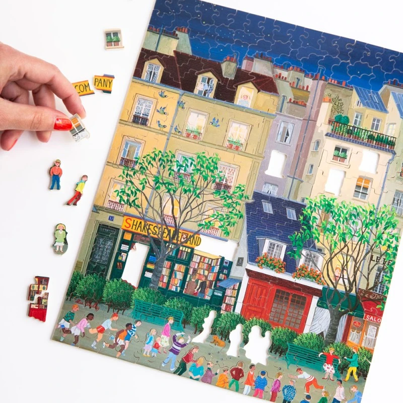 Puzzle 350 Pièces - Shakespeare And Company Saubry 5 Puzzle 350 Pièces - Shakespeare And Company Saubry – Image 3