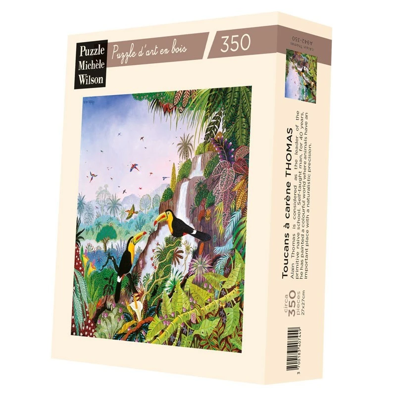 Puzzle 350 Pièces - Toucans A Carene, Alain Thomas 4 Puzzle 350 Pièces - Toucans A Carene, Alain Thomas – Image 2
