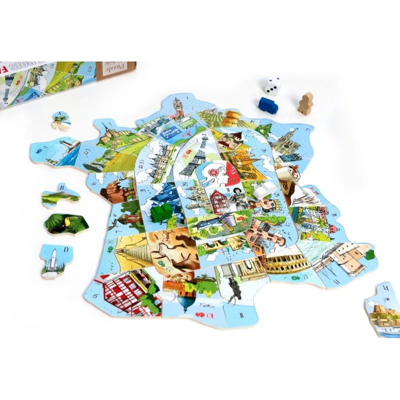 Puzzle 36 Pièces - France Escapade, Bellet Olle Laprune 5 Puzzle 36 Pièces - France Escapade, Bellet Olle Laprune – Image 3