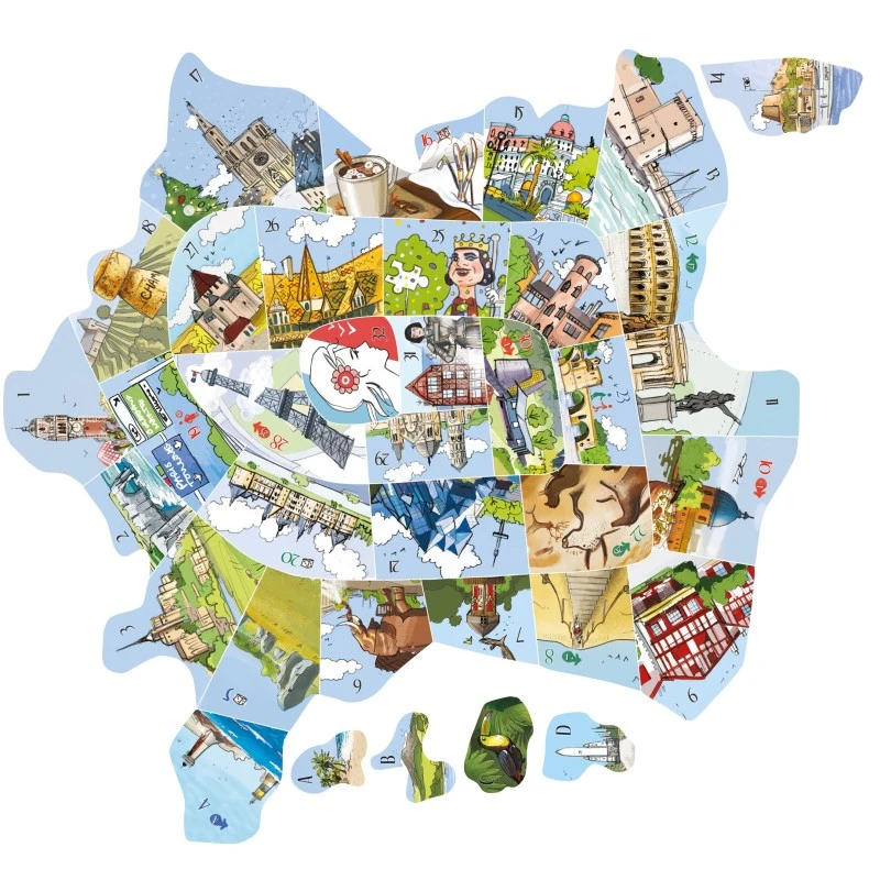 Puzzle 36 Pièces - France Escapade, Bellet Olle Laprune 3 Puzzle 36 Pièces - France Escapade, Bellet Olle Laprune