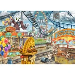 Puzzle 368 Pièces - Escape Kids : Parc D'Attractions