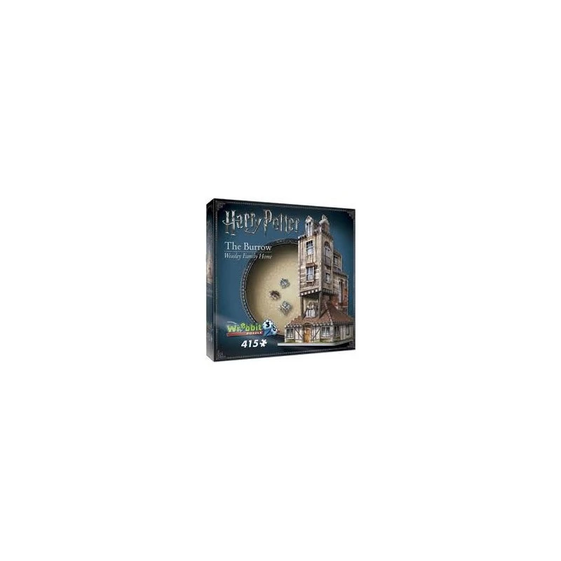 Puzzle 3D Harry Potter Burrow - Weasley Family Home 3 Puzzle 3D Harry Potter Burrow - Weasley Family Home