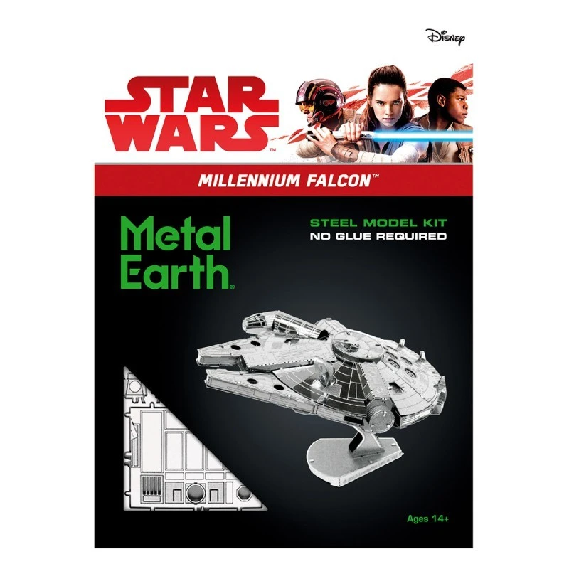 Puzzle 3D - Maquette Métal Star Wars Millenium Falcon 4 Puzzle 3D - Maquette Métal Star Wars Millenium Falcon – Image 2
