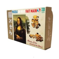 Puzzle 50 Pièces - La Joconde, De Vinci 5 Puzzle 50 Pièces - La Joconde, De Vinci -Variantes Boutique puzzle 50 pieces la joconde de vinci 1