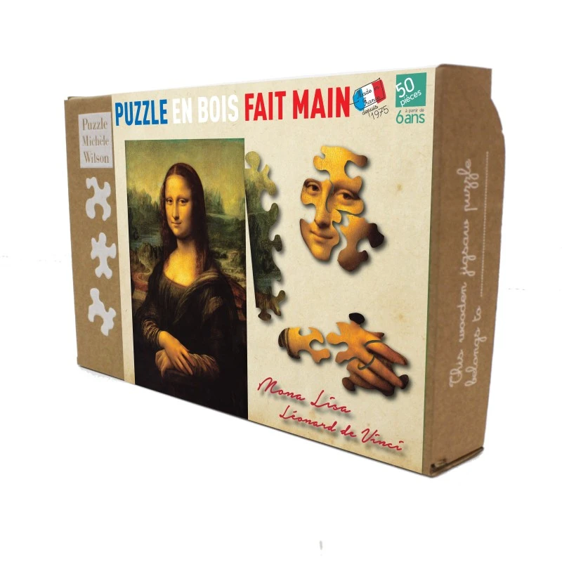 Puzzle 50 Pièces - La Joconde, De Vinci 4 Puzzle 50 Pièces - La Joconde, De Vinci – Image 2