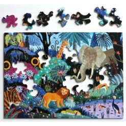 Puzzle 50 Pièces - Nuit Dans La Jungle, Alain Thomas 7 Puzzle 50 Pièces - Nuit Dans La Jungle, Alain Thomas -Variantes Boutique puzzle 50 pieces nuit dans la jungle alain thomas 2