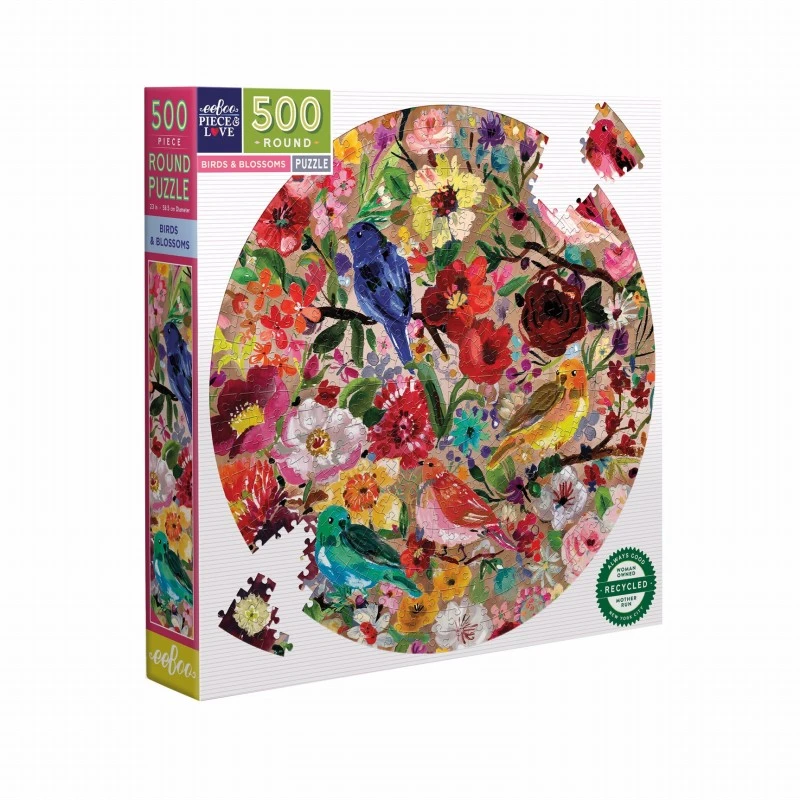 Puzzle 500 Pièces - Birds And Blossoms 4 Puzzle 500 Pièces - Birds And Blossoms – Image 2