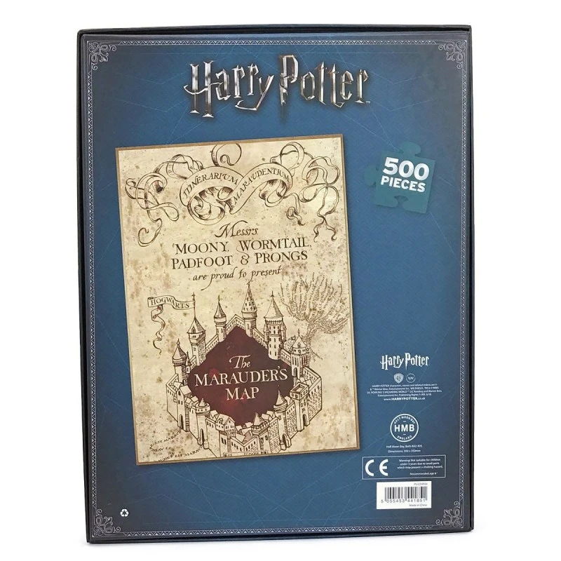 Puzzle 500 Pièces - Carte Du Maraudeur Harry Potter 4 Puzzle 500 Pièces - Carte Du Maraudeur Harry Potter – Image 2