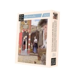 Puzzle 500 Pièces - Cour D'Une Maison A Delft, De Hooch 5 Puzzle 500 Pièces - Cour D'Une Maison A Delft, De Hooch -Variantes Boutique puzzle 500 pieces cour d une maison a delft de hooch 1
