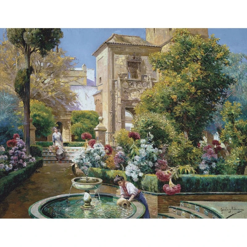Puzzle 500 Pièces - Fontaine De L'Alcazar, Rodriguez 3 Puzzle 500 Pièces - Fontaine De L'Alcazar, Rodriguez