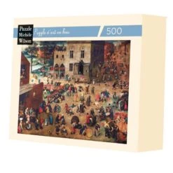 Puzzle 500 Pièces - Jeux D'Enfants, Bruegel -Variantes Boutique puzzle 500 pieces jeux denfants bruegel 1