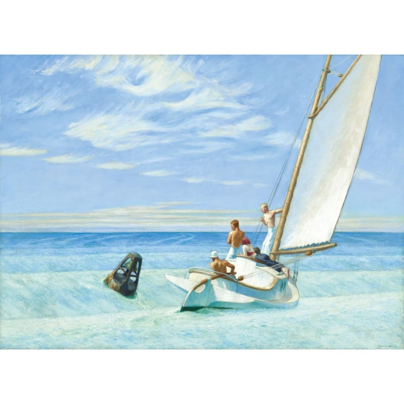 Puzzle 500 Pièces - La Houle, Hopper 3 Puzzle 500 Pièces - La Houle, Hopper