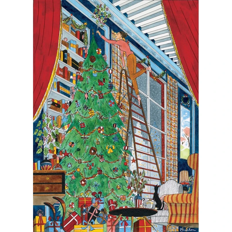 Puzzle 500 Pièces - Les Préparatifs De Noël Bruchon 3 Puzzle 500 Pièces - Les Préparatifs De Noël Bruchon