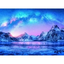 Puzzle 500 Pièces - Light Blue - Peace Puzzle