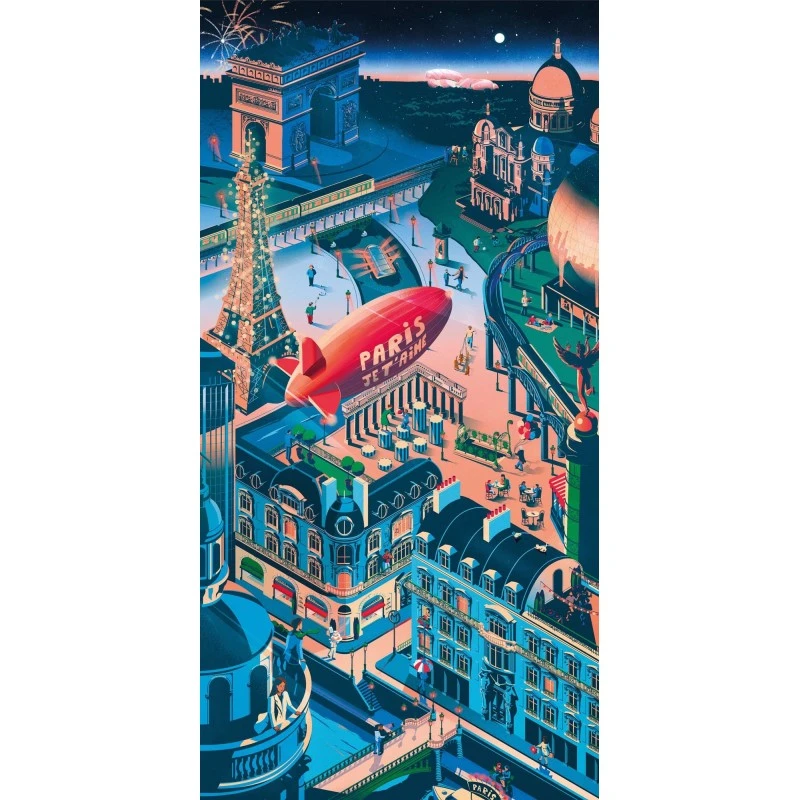 Puzzle 500 Pièces - Paris, Je T'Aime, Benoit Aupoix 3 Puzzle 500 Pièces - Paris, Je T'Aime, Benoit Aupoix