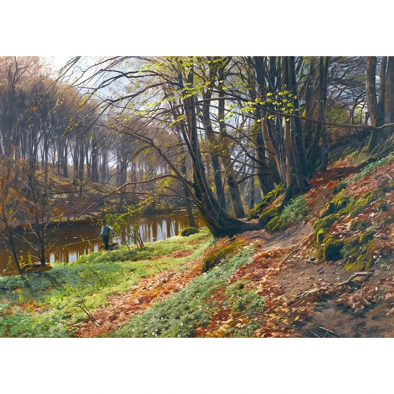 Puzzle 500 Pièces - Paysage à Soby, Monsted 3 Puzzle 500 Pièces - Paysage à Soby, Monsted