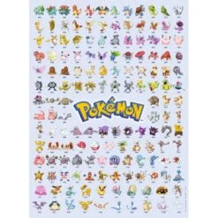 Puzzle 500 Pièces Pokémon - Pokédex 1ere Génération 5 Puzzle 500 Pièces Pokémon - Pokédex 1ere Génération -Variantes Boutique puzzle 500 pieces pokemon pokedex 1ere generation 1