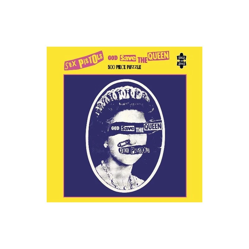 Puzzle 500 Pièces - Sex Pistols - God Save The Queen 3 Puzzle 500 Pièces - Sex Pistols - God Save The Queen