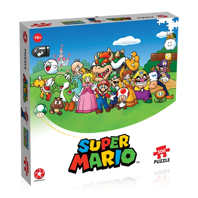 Puzzle 500 Pièces - Super Mario And Friends 3 Puzzle 500 Pièces - Super Mario And Friends