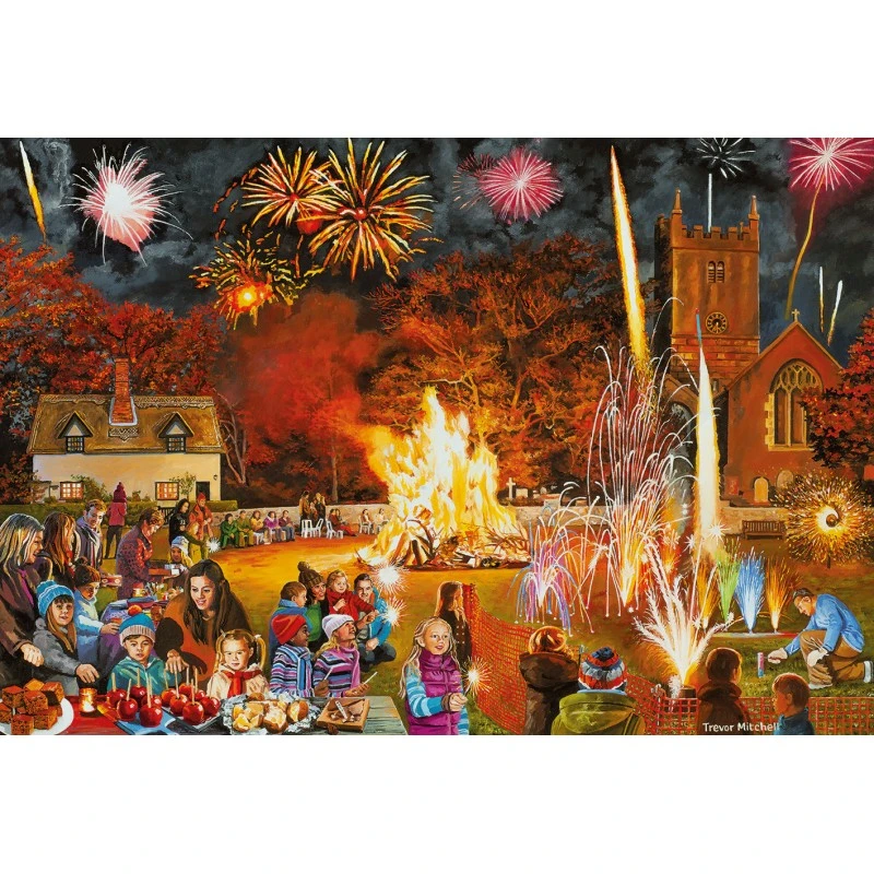 Puzzle 500 Pièces - Village Celebrations 4x5 3 Puzzle 500 Pièces - Village Celebrations 4x5