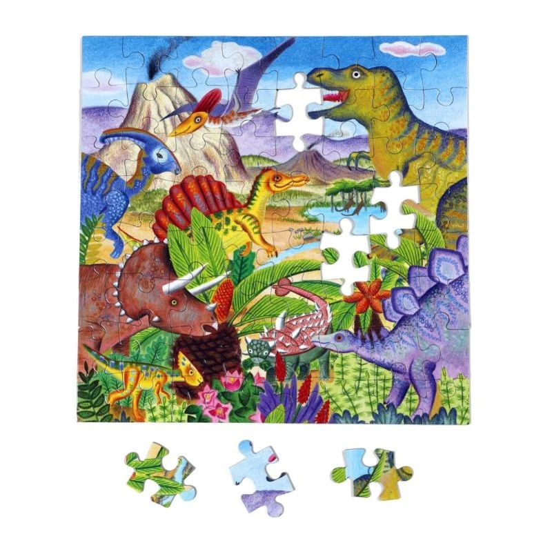 Puzzle 64 Pièces - Ile Des Dinosaures 5 Puzzle 64 Pièces - Ile Des Dinosaures – Image 3
