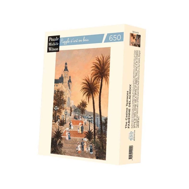 Puzzle 650 Pièces - Les Terrasses Du Casino Fabienne Delacroix 4 Puzzle 650 Pièces - Les Terrasses Du Casino Fabienne Delacroix – Image 2