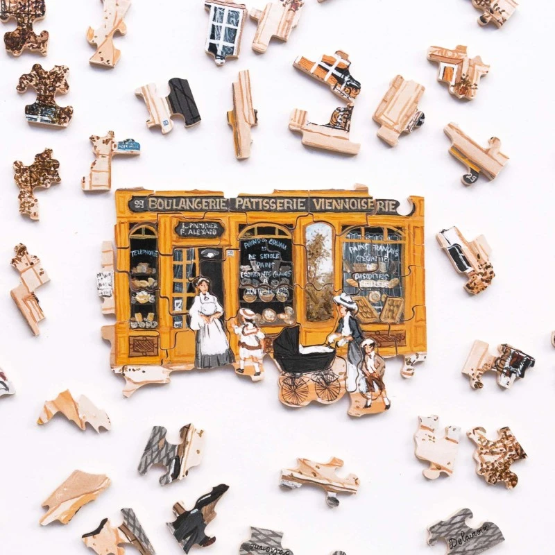 Puzzle 80 Pièces - Avenue Felix Faure, Fabienne Delacroix 6 Puzzle 80 Pièces - Avenue Felix Faure, Fabienne Delacroix – Image 4