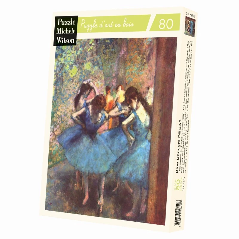 Puzzle 80 Pièces - Danseuses Bleues Degas 4 Puzzle 80 Pièces - Danseuses Bleues Degas – Image 2