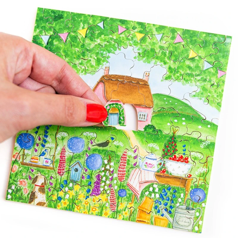 Puzzle 80 Pièces - Le Cottage Bouton De Rose Les Infusettes 5 Puzzle 80 Pièces - Le Cottage Bouton De Rose Les Infusettes – Image 3