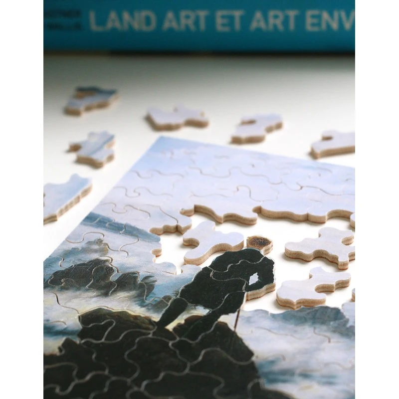 Puzzle 80 Pièces - Le Promeneur De Friedrich 4 Puzzle 80 Pièces - Le Promeneur De Friedrich – Image 2