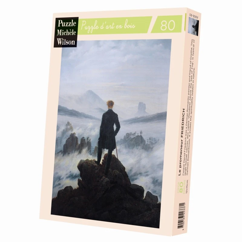Puzzle 80 Pièces - Le Promeneur De Friedrich 5 Puzzle 80 Pièces - Le Promeneur De Friedrich – Image 3