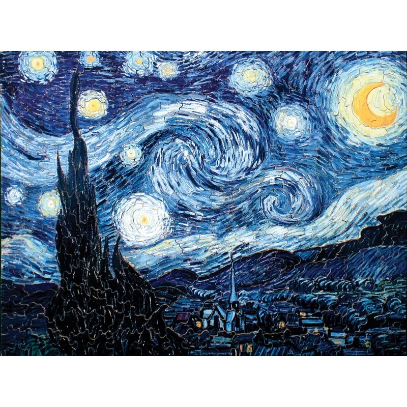 Puzzle 80 Pièces - Nuit étoilée VAN GOGH 3 Puzzle 80 Pièces - Nuit étoilée VAN GOGH
