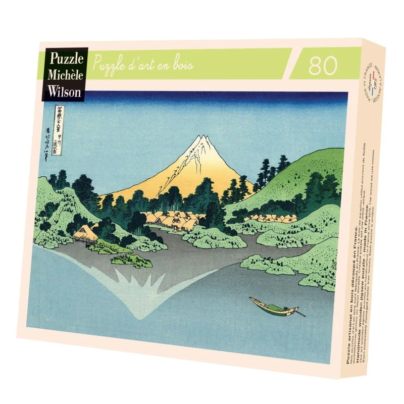 Puzzle 80 Pièces - Reflet Du Mont Fuji D'Hokusai 5 Puzzle 80 Pièces - Reflet Du Mont Fuji D'Hokusai – Image 3