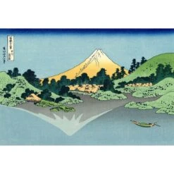 Puzzle 80 Pièces - Reflet Du Mont Fuji D'Hokusai